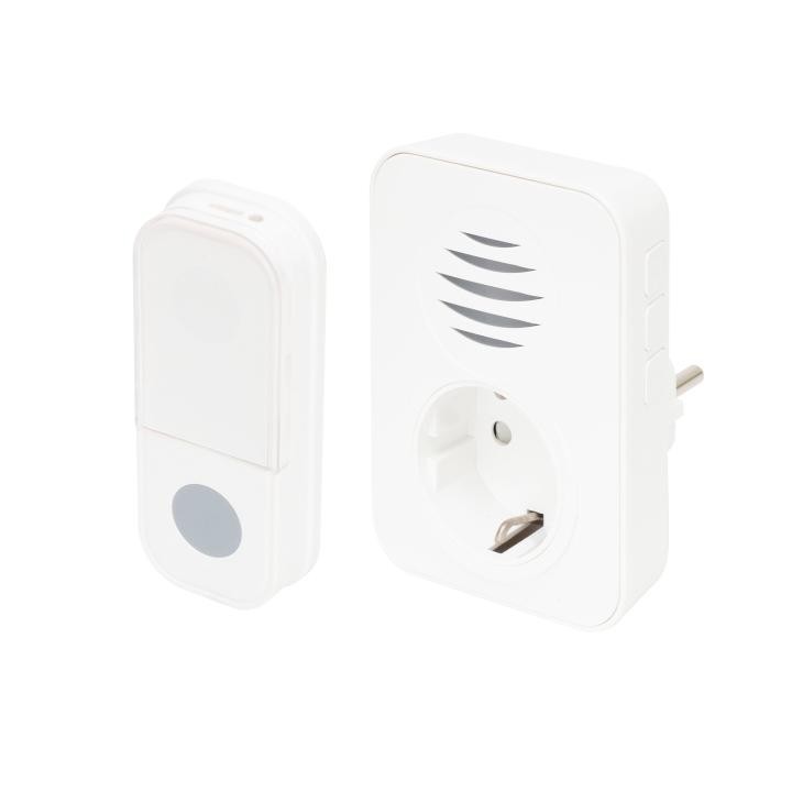 Sonerie fara fir, raza de actiune 110 m, volum reglabil, 38 melodii, 3 moduri, 433,92 MHz - imagine 4
